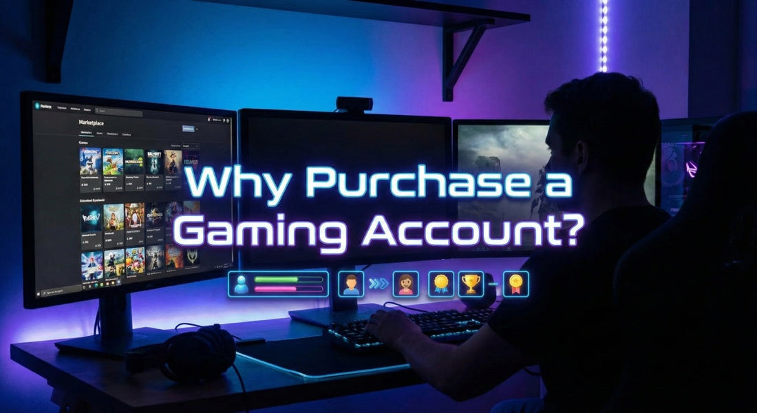 Why Should You Purchase a Gaming Account?
